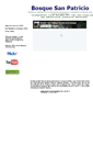 Mobile Screenshot of bosquesanpatricio.org